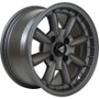 Enkei Compe 15x8 25mm Offset 4x100 Bolt Pattern 72.6mm Bore Gunmetal Racing Wheel - 477-580-4925GM