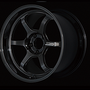 Advan R6 18x9.5 +45 5x114.3 Racing Titanium Black Racing Wheel - YA68J45ETB