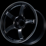 Advan TC4 18x9.5 +12 5x114.3 Racing Black Gunmetallic and Ring Racing Wheel - YAD8J12EBGR