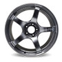 Advan TC4 17x9 +63 5x114.3 Racing Black Gunmetallic and Ring Racing Wheel - YAD7I63EGMR