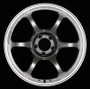 Advan RG-D2 18x8.5 +45 5x114.3 Machining & Racing Hyper Black Racing Wheel - YAT8H45EHB