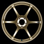 Advan RGIII 17x9.0 +45 5x114.3 Racing Gold Metallic Racing Wheel - YAR7I45EZ