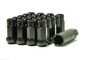 Wheel Mate Monster Open End Lug Nuts | Set of 20 | Black 14x1.50 | Challenger, Charger, Mustang, Camaro | 33006B
