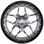 Billet Specialties Win Lite 17x10 | 5x115 BC | 5.125in BS Single BeadLock 2-Piece Polished Drag Wheel | Widebody Hellcat / SCAT Pack / Demon 170 - RSB2271FM9051