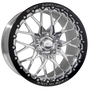 Billet Specialties Redline 17x10 | 5x115 BC | 6.5in BS Single BeadLock Polished Drag Wheel | Narrow Hellcat / R/T / SCAT Pack - DPS7710BZ9065