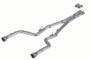 MBRP 2015-2023 Charger Hellcat 6.2L / SCAT Pack 6.4L (2017-2023 R/T 5.7L) - 3in Race Series Cat-Back Aluminized Exhaust System - Polished Tips - S7118AL