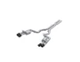 MBRP Armor Pro Cat-Back | 3in | 2024-2026 Mustang GT 5.0L | Quad Carbon Fiber Tips | Retains Active Exhaust | S72553CF