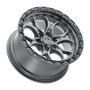 WELD Ledge 6 Satin Gunmetal Wheel | 18x9 | F-150 / Raptor (GEN1, GEN2, GEN3) | 6x135 BC | 0 Offset | 5.01 Backspacing - W10789089501 for 2010-2014 Ford Raptor SVT, 2017-2026 Raptor EcoBoost, 2023-2026 Ford Raptor R, 2009-2026 Ford F-150, 2010-2026 Ford Expedition