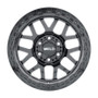 WELD Cinch W105 Gloss Black Wheel / Milled Inner Spokes / Gloss Black Lip | 17x9 | F-150 / Raptor (GEN1, GEN2, GEN3) | 6x135 BC | -12 Offset | 4.50 Backspacing - W10579098450 for 2010-2014 Ford Raptor SVT, 2017-2024 Raptor EcoBoost, 2023-2024 Ford Raptor R, 2009-2024 Ford F-150, 2010-2024 Ford Expedition