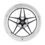 Weld Racing RT-S S81 Drag Wheel 20X10 Black High Pad 5X115mm | 4.8 Backspace - 81HB0100W48A for Charger Hellcat Widebody, Charger SCAT Widebody, Challenger Hellcat Widebody 2018-2023, Challenger Redeye 2018-2023, Challenger SCAT Pack Widebody 2018-2023, Challenger Demon 2018, Challenger Demon 170 2023, Challenger Super Stock 2021-2023.