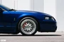 This 2003 Mustang Cobra is running  Polished CCW Classics.18x9.5 fronts with 275/35R18 Continental ExtremeContacts and 18x11 rears with 315/30R18s.