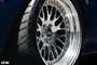 This 2003 Mustang Cobra is running  Polished CCW Classics.18x9.5 fronts with 275/35R18 Continental ExtremeContacts and 18x11 rears with 315/30R18s.