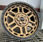 WELD Crux Satin Bronze Wheel / Satin Black Lip | 20x9 | F-150 / Raptor (GEN1, GEN2, GEN3) | 6x135 BC | +0 Offset | 5.00 Backspacing - W12009098500 for 2010-2014 Ford Raptor SVT, 2017-2026 Raptor EcoBoost, 2023-2026 Ford Raptor R, 2009-2026 Ford F-150, 2010-2026 Ford Expedition