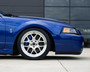 WELD Solana Street Gloss Silver Wheel with Milled Spokes 18x9.5 | 5x114.3 BC (5x4.5) | +25 Offset | 6.23 Backspacing - S11189566P25 for 2003-2004 Ford Mustang Cobra SVT.Ford Mustang SVT Cobra 2003-2004, Mustang Mach 1 2003-2004, Mustang Bullitt 2001, Mustang GT & V6 1999-2004