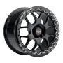 WELD Solana Beadlock Drag Full Gloss Black Wheel 18x10 | 5x114.3 BC (5x4.5) | +0 Offset | 5.50 Backspacing - S91180067P00 for 2009, 2010, 2011, 2012, 2013, 2014, 2015, 2016, 2017, 2018, 2019, 2020, 2021, 2022, 2023, 2024 Nissan GT-R R35 Skyline