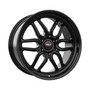 WELD Laguna 6 Drag Gloss Black Wheel with Gloss Black Spokes 20x7 | 6x135BC | +13 Offset | 4.50 Backspacing - S15907089P13 for 2004, 2005, 2006, 2007, 2008, 2009, 2010, 2011, 2012, 2013, 2014, 2015, 2016, 2017, 2018, 2019, 2020, 2021, 2022, 2023, 2024, 2025, 2026 Ford F-150