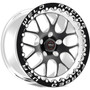 Weld Racing RT-S S77 Beadlock Black Drag Wheel 17X10.5 5X112 | 7.3 Backspace 3.18ID Medium Pad - 77MB7105J73F for Toyota Supra J29 MKV GR 2020-2024