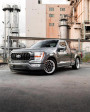 Billet Specialties Turbo LT 22x10 | 6x135 BC | 2015-2024 F-150 - Black / Polished Lip Wheel - AMCB63221S3668 for 2015-2024 Ford F-150 (5.0L Coyote, EcoBoost, Supercharged / Turbocharged Applications)