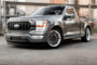 Billet Specialties Turbo LT 22x10 | 6x135 BC | 6.875in. BS - Black / Polished Lip Wheel - AMCB63221S3668 for 2015-2025 Ford F-150 (5.0L Coyote, EcoBoost, Supercharged / Turbocharged Applications)