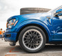 Billet Specialties Turbo LT 22x10 | 6x135 BC | 6.875in. BS - Black / Polished Lip Wheel - AMCB63221S3668 for 2015-2025 Ford F-150 (5.0L Coyote, EcoBoost, Supercharged / Turbocharged Applications)