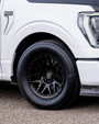 Forgestar F14 Beadlock Gloss Black Wheel 17x10 | 6x135 - F-150 | +42 Offset | 7.15 Backspacing - F28170089P42 for 2004, 2005, 2006, 2007, 2008, 2009, 2010, 2011, 2012, 2013, 2014, 2015, 2016, 2017, 2018, 2019, 2020, 2021, 2022, 2023, 2024, 2025, 2026 Ford F-150 (5.0L Coyote, EcoBoost, 4.6L V8, 5.4L V8, Supercharged / Turbocharged Applications)