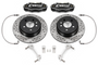 BMR 2008-2023 Charger & Challenger (Demon / Redeye Only) Brake Kit For 15in Conversion Drilled & Slotted Rotors / Black Calipers - DBK112
