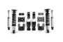 QA1 2007-2018 Chevrolet Silverado / GMC Sierra 1500 2WD 4/6in Lowering Kit without Drop Spindles - Single Adjustable - LK01-GMT03