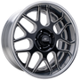 Billet Specialties Tec 7 22x10 | 6x135 BC | 6.875in. BS - Contrast Cut Black Wheel - TS07BC221S3668 for 2004-2026 Ford F-150 (5.0L Coyote, Ford F-150 V8s,  EcoBoost, Supercharged / Turbocharged Applications)