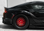CCW Classic 3-Piece Bolted 17x10 Beadlocks / Brushed Candy Red Transparent Gloss / Set of 2 Beadlock Wheels - Provide Vehicle Specs MK5 Supra A90 GR