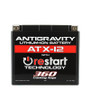 Antigravity YTX12 Lithium Battery with Re-Start - AG-ATX12-RS