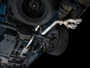 AWE 0FG Side Exit Cat-Back Exhaust | 2021-2026 F-150 5.0L XL Regular Cab (2021-2023 F-150 5.0L Coyote XLT RCSB) - 4.5" Dual Chrome Silver Tips - 3015-32145
