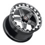 Weld Racing Forged SM71 17x10 / 5x120mm BP / 7.2in BS Gloss Black Milled Drag Wheel (High Pad) - Black Single Beadlock - RS071I8700P03422P0430SC0 for ATS-V 2016-2020, CTS-V Sedan 2009-2017, Camaro SS / ZL1 2010-2015, Camaro SS / ZL1 2016-2024, BMW 3 Series F30, BMW 3 Series F31, BMW 3 Series F34, BMW 4 Series F32, BMW 4 Series F33, BMW 4 Series F36, BMW 3 Series E90, BMW 3 Series E91, BMW 3 Series E92, BMW 3 Series E93