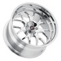 Weld Racing Forged SM77 6HD 20x7 / 6x5.5 (6x139.7) / 4.5in. BS Polished Drag Wheel (High Pad) - Non-Beadlock - RSH77I9070N00727P0130 for Chevrolet Silverado 1500 1999-2025, GMC Sierra 1500 1999-2025