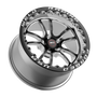 Weld Racing RT-S S70 17x10 / 5x4.5 BP / 6.3in. BS Gloss Black Milled Drag Wheel (Medium Pad) - Black Single Beadlock MT - 70MB7100A63F