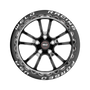 Weld Racing RT-S S70 17x11 / 5x4.75 BP / 7.7in. BS Gloss Black Milled Drag Wheel (High Pad) - Black Single Beadlock MT - 70HB7110B77F