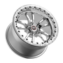 Weld Racing RT-S S70 17x10 / 5x4.75 BP / 7.2in. BS Polished Drag Wheel (Medium Pad) - Polished Single Beadlock - 70MP7100B83F