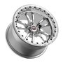 Weld Racing RT-S S70 15x10.33 / 5x4.5 BP / 6.5in. BS Polished Drag Wheel (Medium Pad) - Polished Single Beadlock MT - 70MP-510A65F