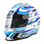 ZAMP RZ-42Y Youth Helmet and Blue Snell CMR2016 Size White product photo