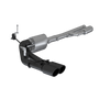 MBRP 2019-2026 GM Sierra / Silverado 1500 (4.3L / 5.3L) Pre-Axle Dual Side Exit w/ 4in OD Tip- Black Coated - S5092BLK