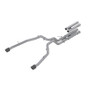 MBRP 2021-2024 Ram TRX 6.2L Race Series Catback Exhaust - Dual Carbon Fiber Tips - T304 - S51543CF