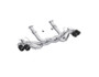 MBRP 2020-2026 Chevrolet Corvette C8 (Stingray / Z51 / E-Ray) 3in Active Cat Back Quad Split Exhaust w/ AFM Sims - S70413CF