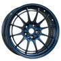 Enkei NT03+M 18x9.5 5x114.3 40mm Offset 72.6mm Bore Misty Blue Wheel - 3658956540GMB