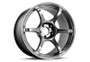 Advan RG-4 18x7.5 +47 5x114.3 Racing Hyper Black and Ring Wheel - YA48F47EHBR