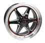 Race Star 93 Truck Star 17x9.5 6x135 BC 6.18BS Black/Machined Black Wheel - 93-795752BM