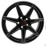 Race Star 72 ValStar 17x4.5 / 5x4.75BC / 2in. BS / 3.072in CB / Black w/Machined Accents Wheel - 72-74547202B