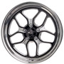 Billet Specialties Win Lite 20x11 | 5x120 BC | 6in BS Black Rear Drag Wheel | Polished Barrel | C8 Corvette Z06 - BRS22211Z1260