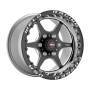 Weld Racing RT-S S79 HD Forged 17x10 / 6x5 BP / 6.9in. BS Matte Black Center Drag Wheel (Low Pad) - Black Single Beadlock #79LB7100X69F