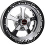 Upgrade your Chevy C10 or OBS Chevrolet/GMC C1500 with the Billet Specialties Dominator Polished 15x10 forged drag wheel featuring a 5x127 (5x5) bolt pattern, 5.50-inch backspacing. Part Number RDB95107355N.