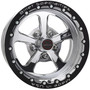 Shop for the best deals on the Billet Specialties Dominator | Polished Single Beadlock Wheel | 15x15 | 5.5in BS | 5x127 (5x5) - RSB95157355N from DragRacingWheels.com.