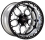 Shop for the best deals on the Billet Specialties Win Lite | Black Double Beadlock Wheel | 15x10 | 6.50in BS | 5x4.5 (5x114.3) - BRDB22510L6565 from DragRacingWheels.com.